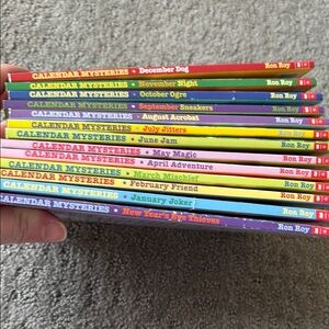 Calendar Mysteries Book Set for Kids